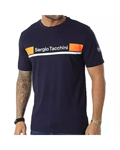 JARED T SHIRT Sergio Tacchini 231-NVY/ORA 39915