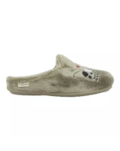 MULE COCCINELLE Maison de l'Espadrille TAUPE 9015-7