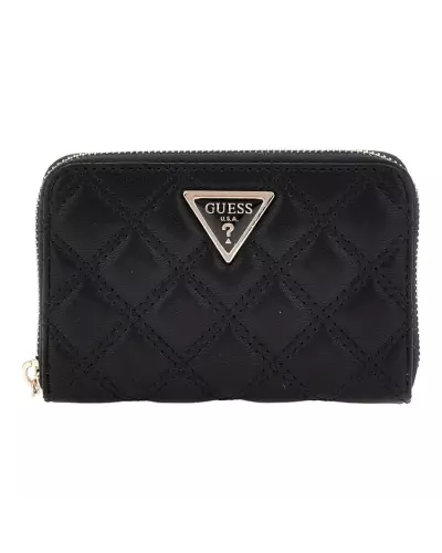 GIULLY SLG MEDIUM ZIP AROUND Guess BLACK SWQG87 48140