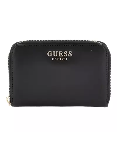LAUREL SLG MEDIUM ZIP AROUND Guess BLACK SWVC85 00140