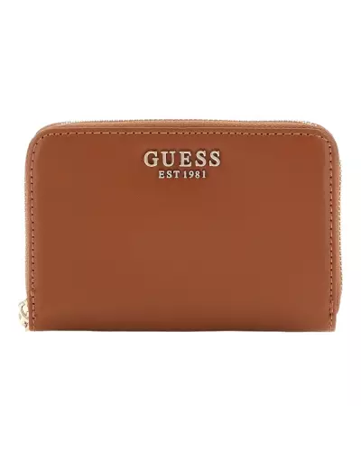 LAUREL SLG MEDIUM ZIP AROUND Guess COGNAC SWVC85 00140