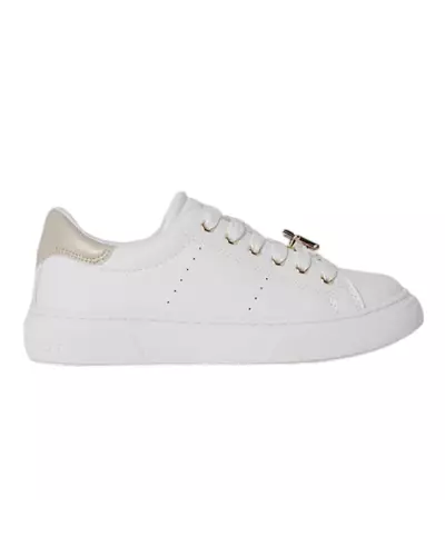 LOW CUT LACE-UP SNEAKER Tommy Hilfiger 1355X048-WHITE/PLATINUM T3A9-33207