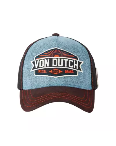 CASQUETTES   IMITATION CUIR Von Dutch LEATHER 02 VD/1/CB/LEA02