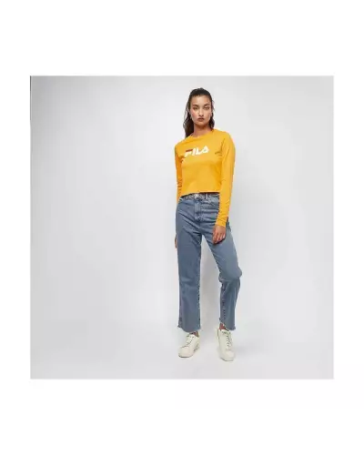 MARCELINE CROPPED LS SHIRT FILA 589 - CITRUS 687213
