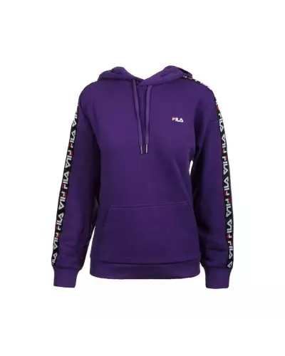 WOMEN CLARA HOODY FILA A033LLANDSIA PURPLE 687073