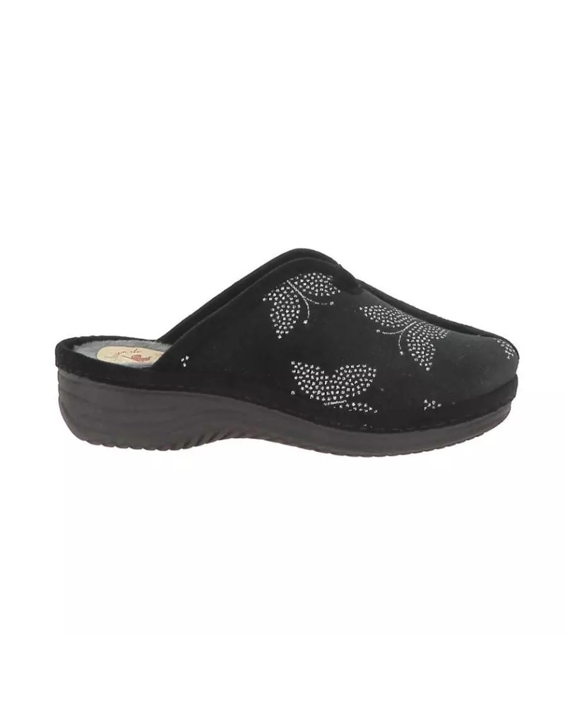 MULE PAPILLON Maison de l'Espadrille NOIR 4214