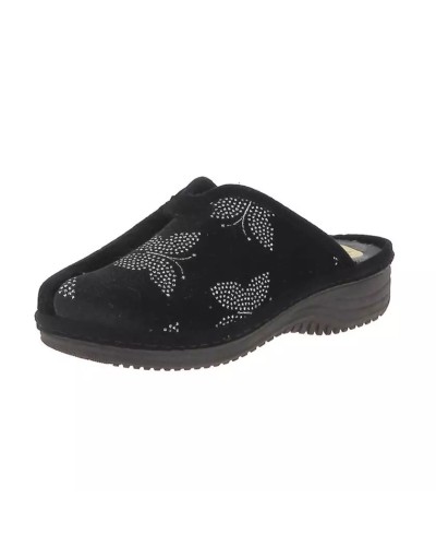 MULE PAPILLON Maison de l'Espadrille NOIR 4214