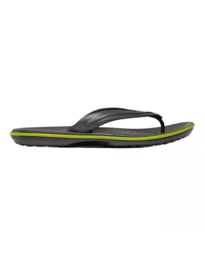 CROCBAND FLIP Crocs 0A1 GRPHITE/VOLT GREEN 11033