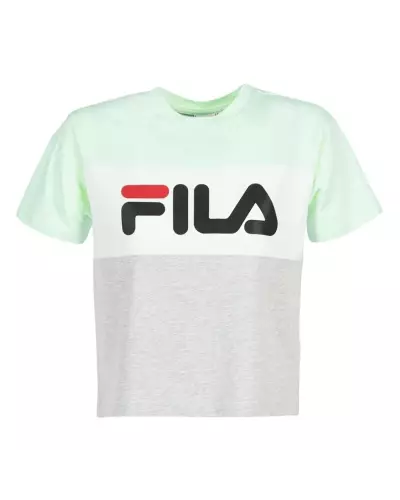 WOMEN ALLISON TEE FILA A205 - LIGHT GREY MELANGE 682125