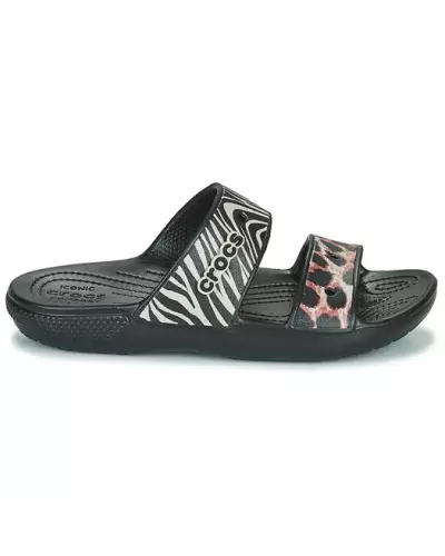 CLASSICCROCSANIMALREMIXSA Crocs 0C4-Blk/Mlti 207847