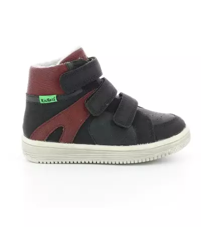 LOHAN Kickers 81 NOIR BORDEAUX 739360