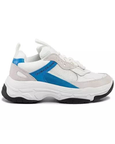 R0449 Calvin Klein Jeans 100 BRIGHT WHITE/BLUE AST R0449
