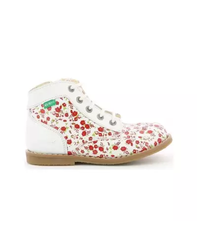 KOUKLEGEND Kickers 33 BLANC FLEURI 694313