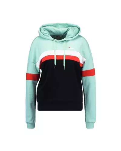 ELLA HOODY FILA A211 MIST GREEN BLACK BRI 687079