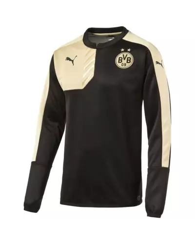 BVB TRAINING SWEAT Puma 12 BLACK TEAM GOLD 747938