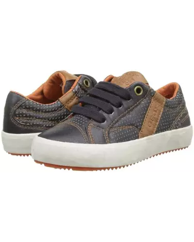 J ALONISSO BOY Geox NAVY/BROWN J642CA