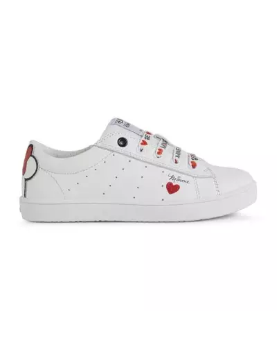 J KATHE G. F Geox C0050-BLANC/ROUGE J25EUF