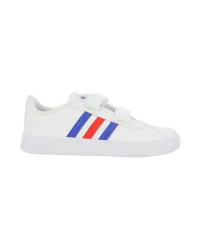VL COURT 2.0 CMF Adidas BLANC/BLEU FY9275