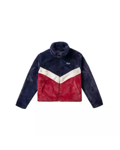 CHARMAINE JACKET FILA A248 - BLACK IRIS-RHUBARB 687225