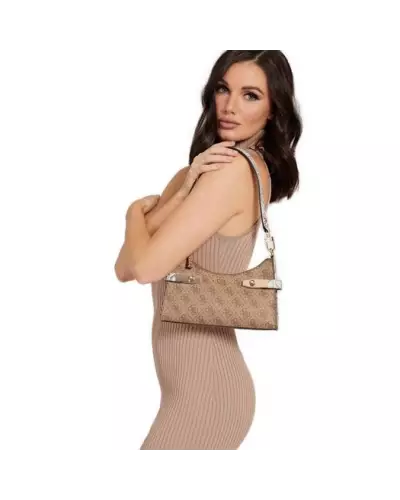 ZADIE LOGO TOP ZIP SHLDR Guess LATTE LOGO/PYTHON HWSK8396180
