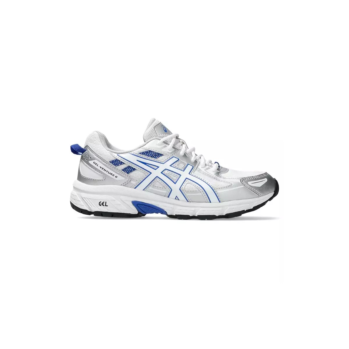GEL VENTURE 6 GS 101-WHITE/LAPIS LAZULI BL Blanc