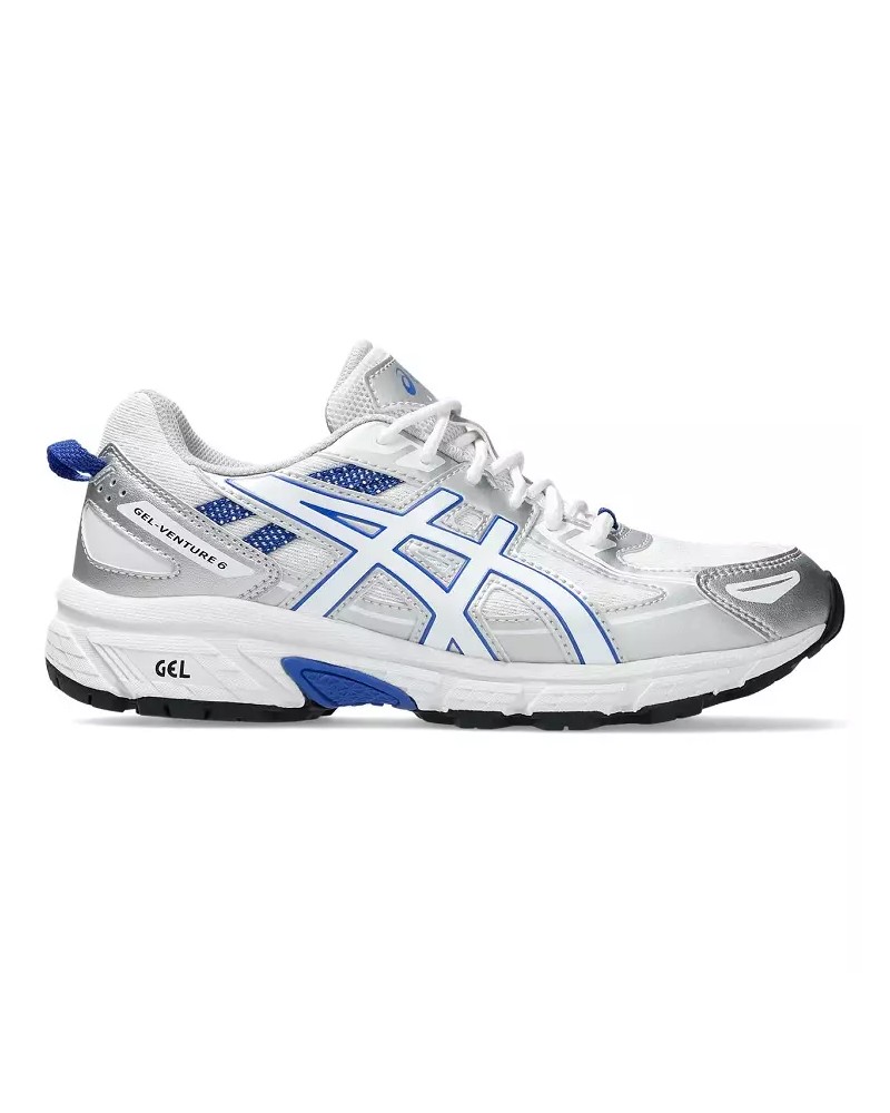 GEL VENTURE 6 GS 101-WHITE/LAPIS LAZULI BL Blanc