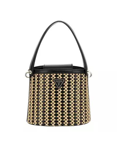 ATALIA CROSSBODY BUC NATURAL/BLACK Noir