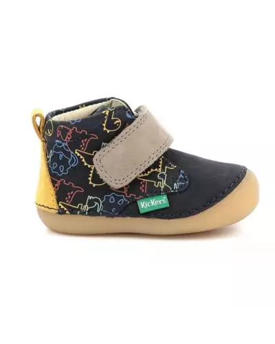 SABIO Kickers 103-MARINE JAUNE DINOS 879028