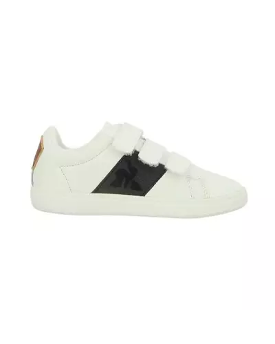 COURTCLASSIC PS BLACK JEA Le Coq Sportif 2220343-optical wht/blk COURTCLASSIC PS BLACK JEA