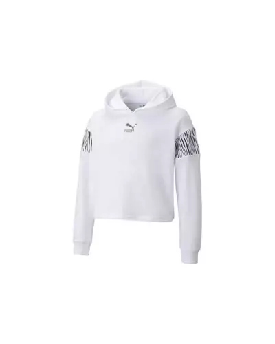 G ROAR HOODIE TR Puma 02- BLANC 533390