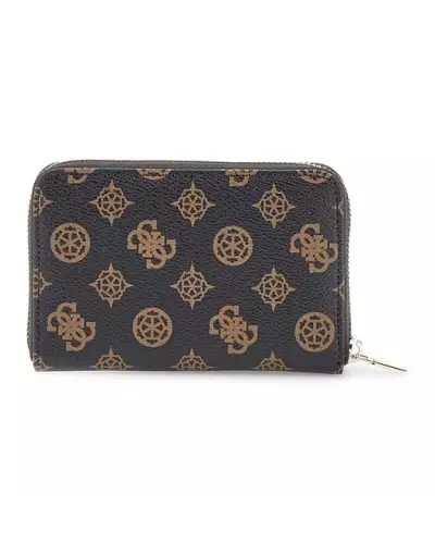 LAUREL SLG MEDIUM ZIP ARO Guess MOCHA LOGO SWPG85 00400