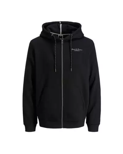 JCOTHROW SWEAT ZIP SHERPA Jack Jones NOIR 12225544