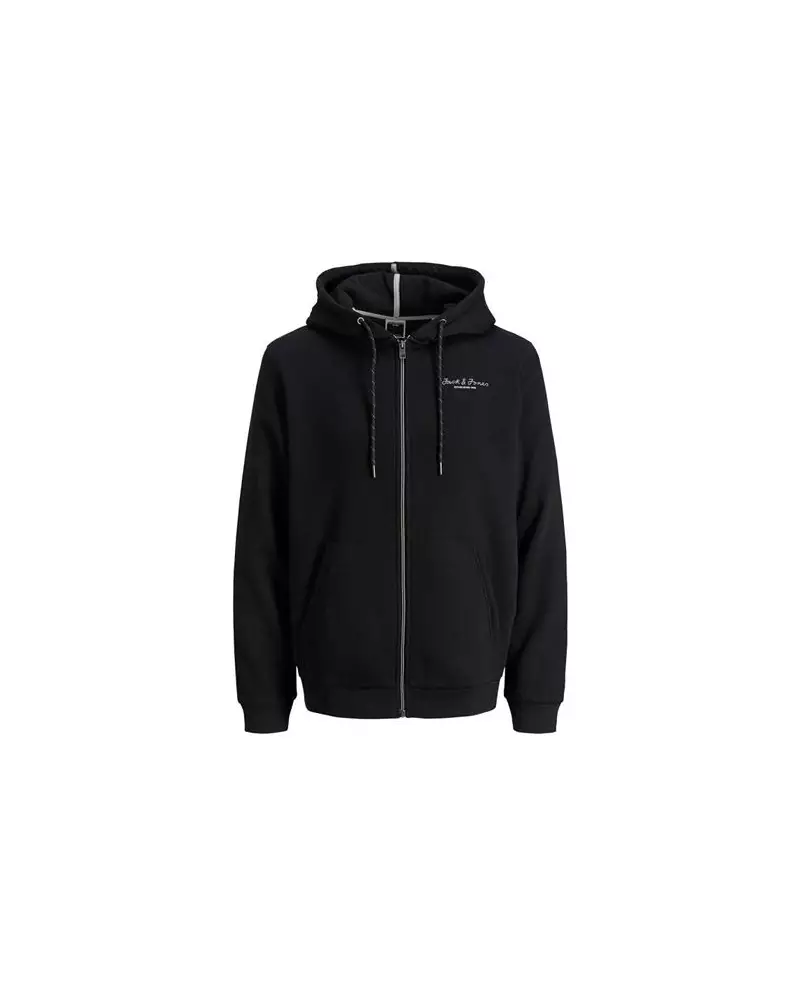 JCOTHROW SWEAT ZIP SHERPA Jack Jones NOIR 12225544