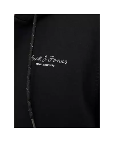 JCOTHROW SWEAT ZIP SHERPA Jack Jones NOIR 12225544