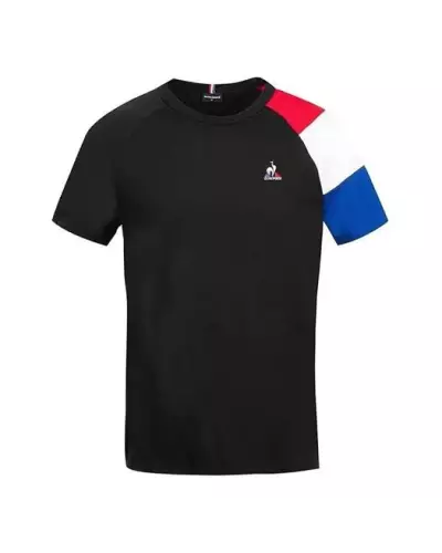 BAT TEE SS NÂ°1 M Le Coq Sportif 2210553-black/n.o.w/b.ele BAT Tee SS NÂ°1 M