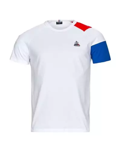BAT TEE SS NÂ°1 M Le Coq Sportif 2210554-n.o.w/b.electro/r BAT Tee SS NÂ°1 M