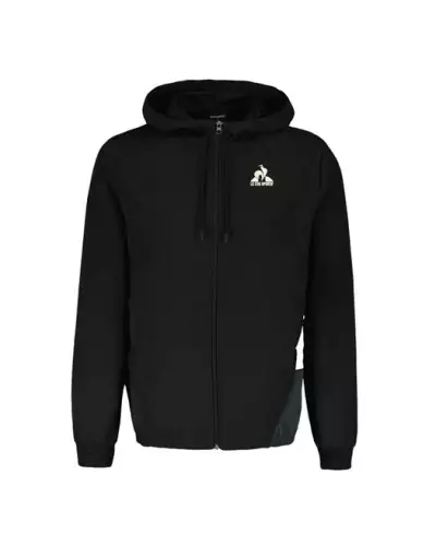 CT FZ HOODY NÂ°1 M Le Coq Sportif 2321251-black CT FZ Hoody NÂ°1 M