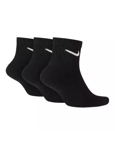 U NK EVERYDAY CUSH QTR 3P NIKE 010-BLACK SX7667