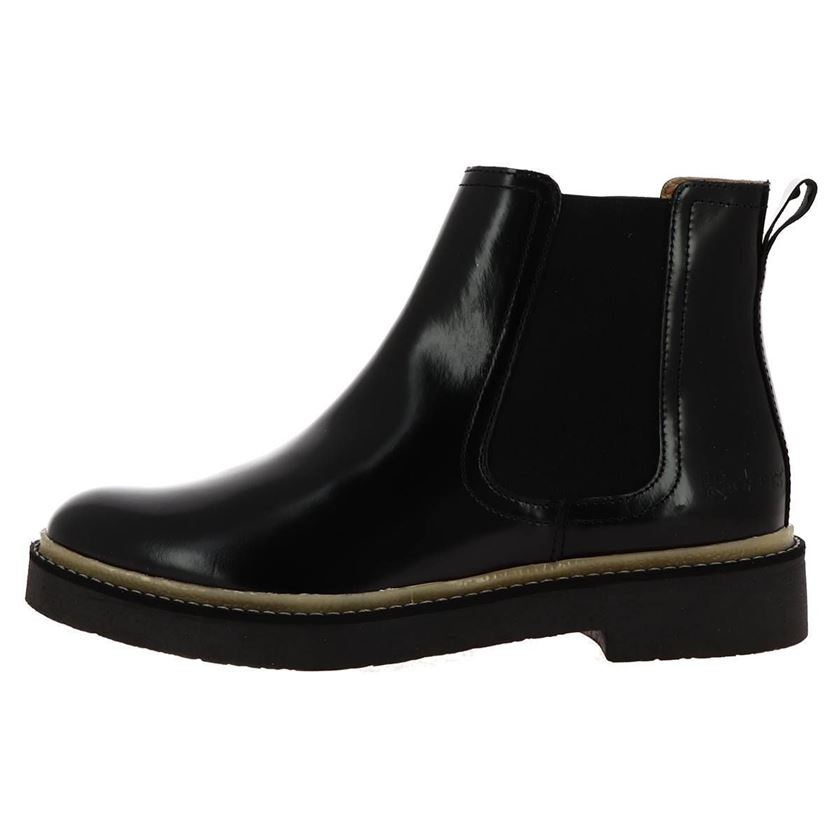 Bottines femme Kickers oxfordchic noir VoShoes