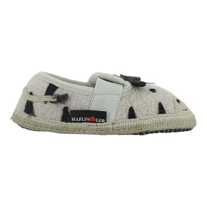 HAFLINGER SLIPPER ZEBRA