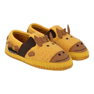 HAFLINGER SLIPPER GIRAFFE