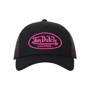 VON DUTCH CASQUETTE BASEBALL  SERGE  PRINT RUBBER FLUO