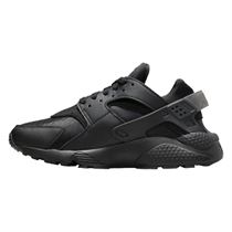 Baskets mode garcon Nike air huarache noir VoShoes