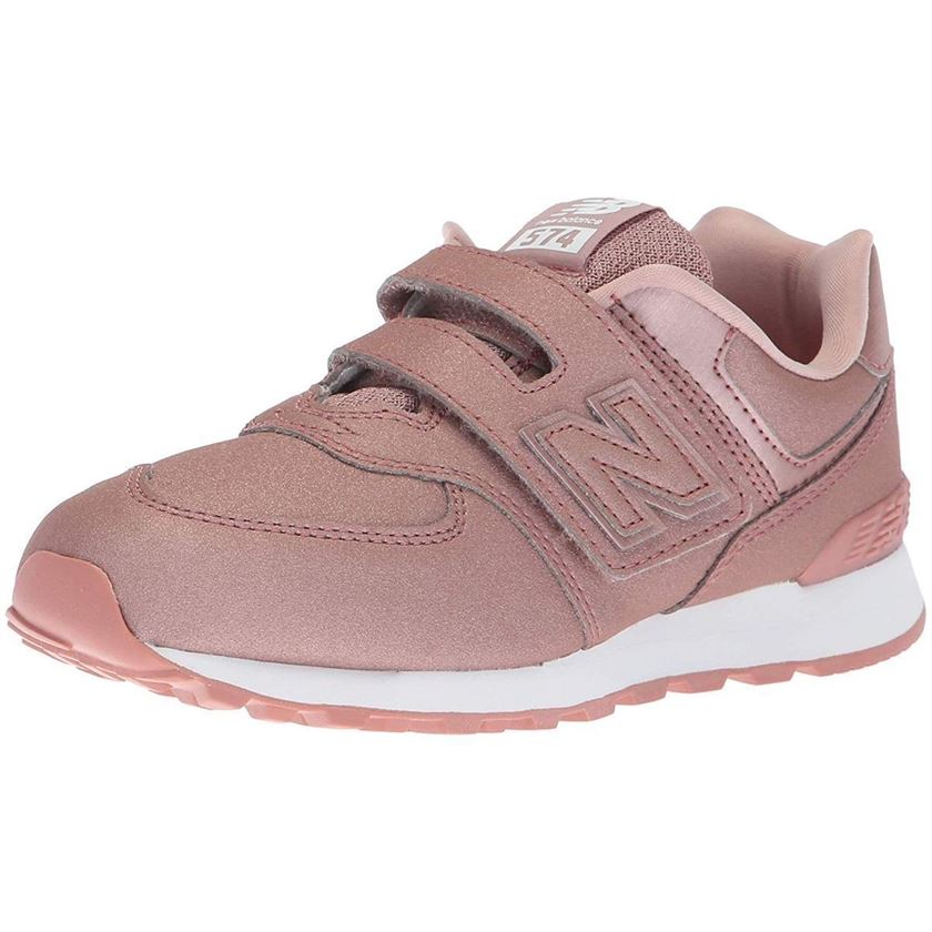 New balance fille yv 574 rose1006501_2 sur voshoes.com