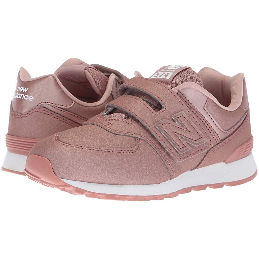 New balance fille yv 574 rose1006501_3 sur voshoes.com