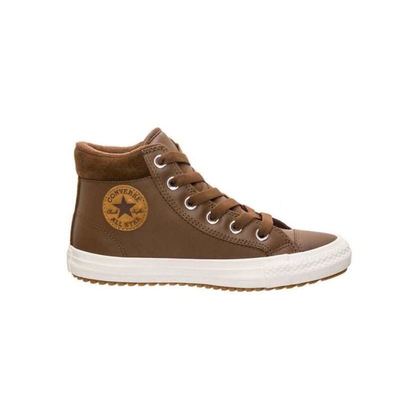 fille Converse fille chuck taylor all star pc boot   hi marron