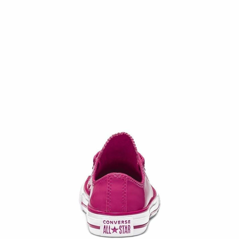 Converse fille chuck taylor all star leather   ox rose1127501_4 sur voshoes.com