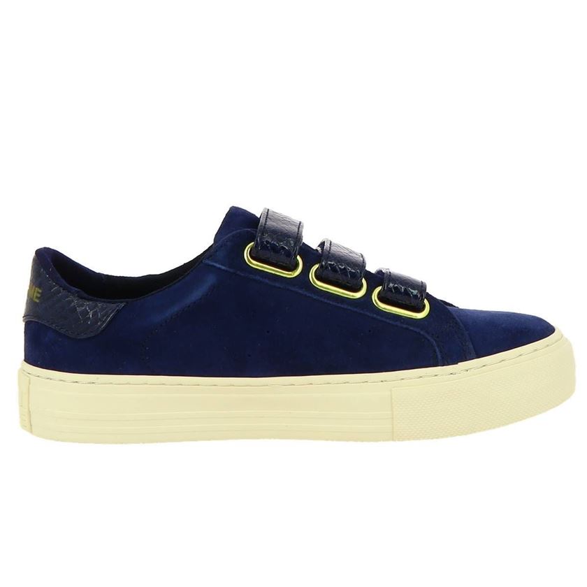 No name femme arcade straps suede nara bleu1149305_3 sur voshoes.com