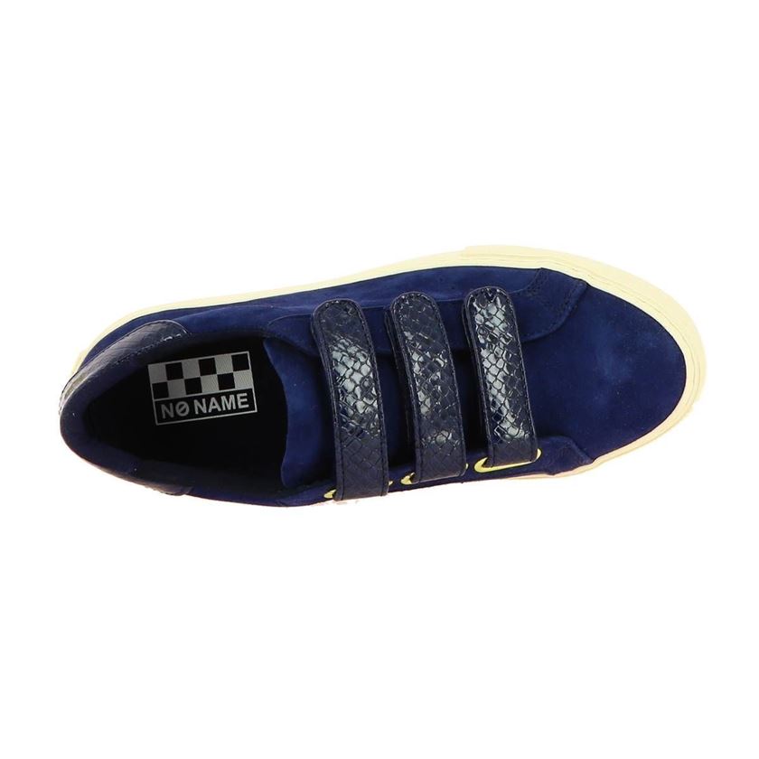 No name femme arcade straps suede nara bleu1149305_6 sur voshoes.com