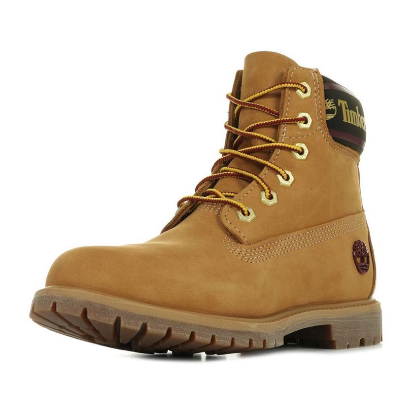 Bottines femme Timberland 6 in premium boot jaune VoShoes